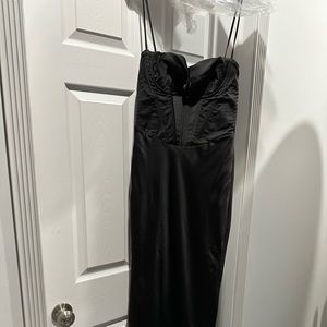 House of CB Black Charmaine Corset Dress